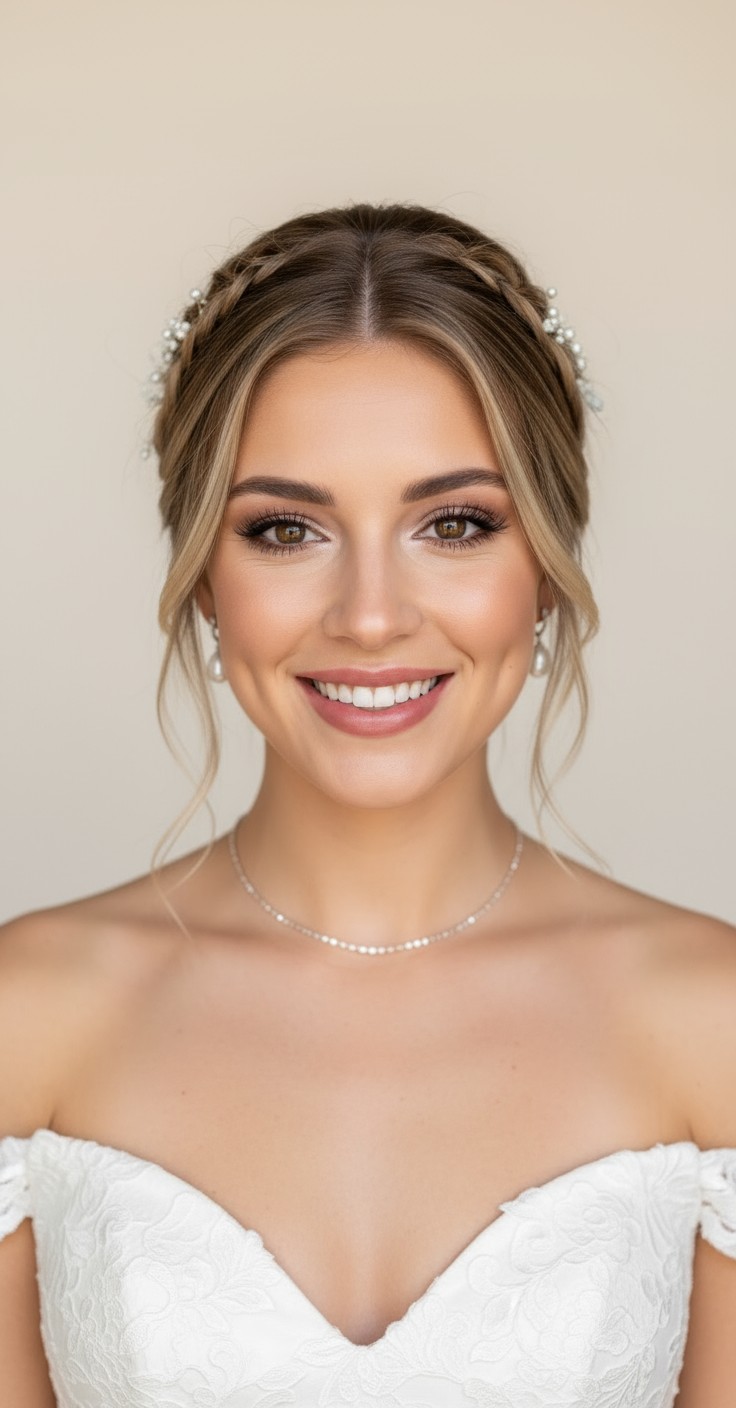 After Boho Wedding Hair Updo